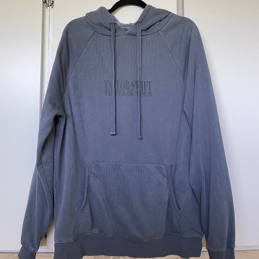 Eras Tour Washed Blue Hoodie (Small) *US Dates*